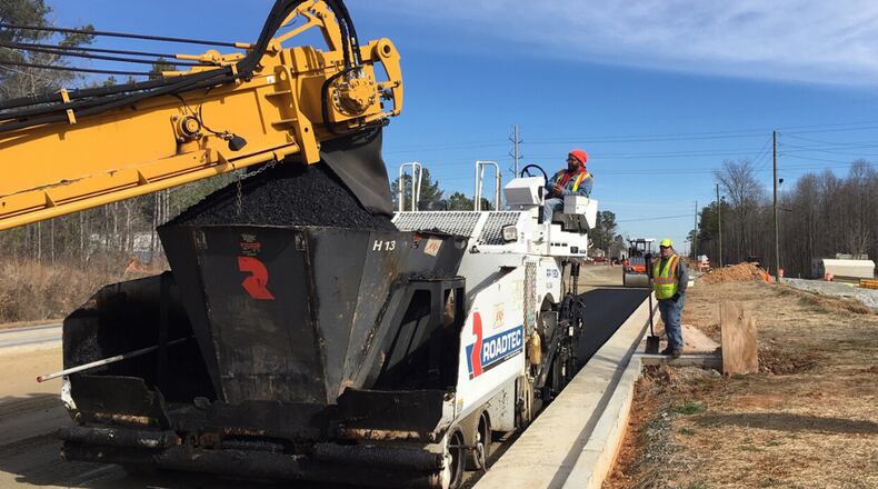 The Georgia Department of Transportation will have construction crews shift lanes on drivers as part of the Ga. 13 widening project beginning Thursday, Feb. 20. (GDOT)