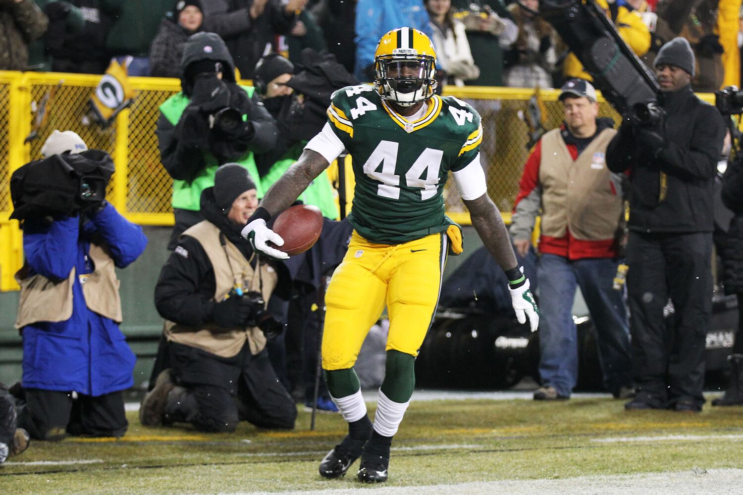 NFC matchup in Green Bay