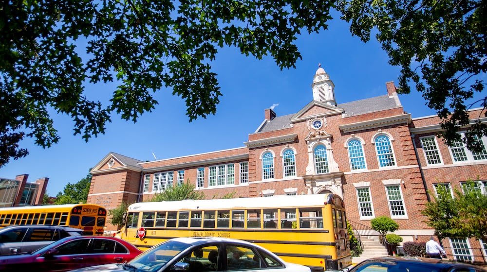 DeKalb County School District officials were exploring whether it made more sense to build a brand new Druid Hills High at a different location. (Jenni Girtman for The Atlanta Journal-Constitution)