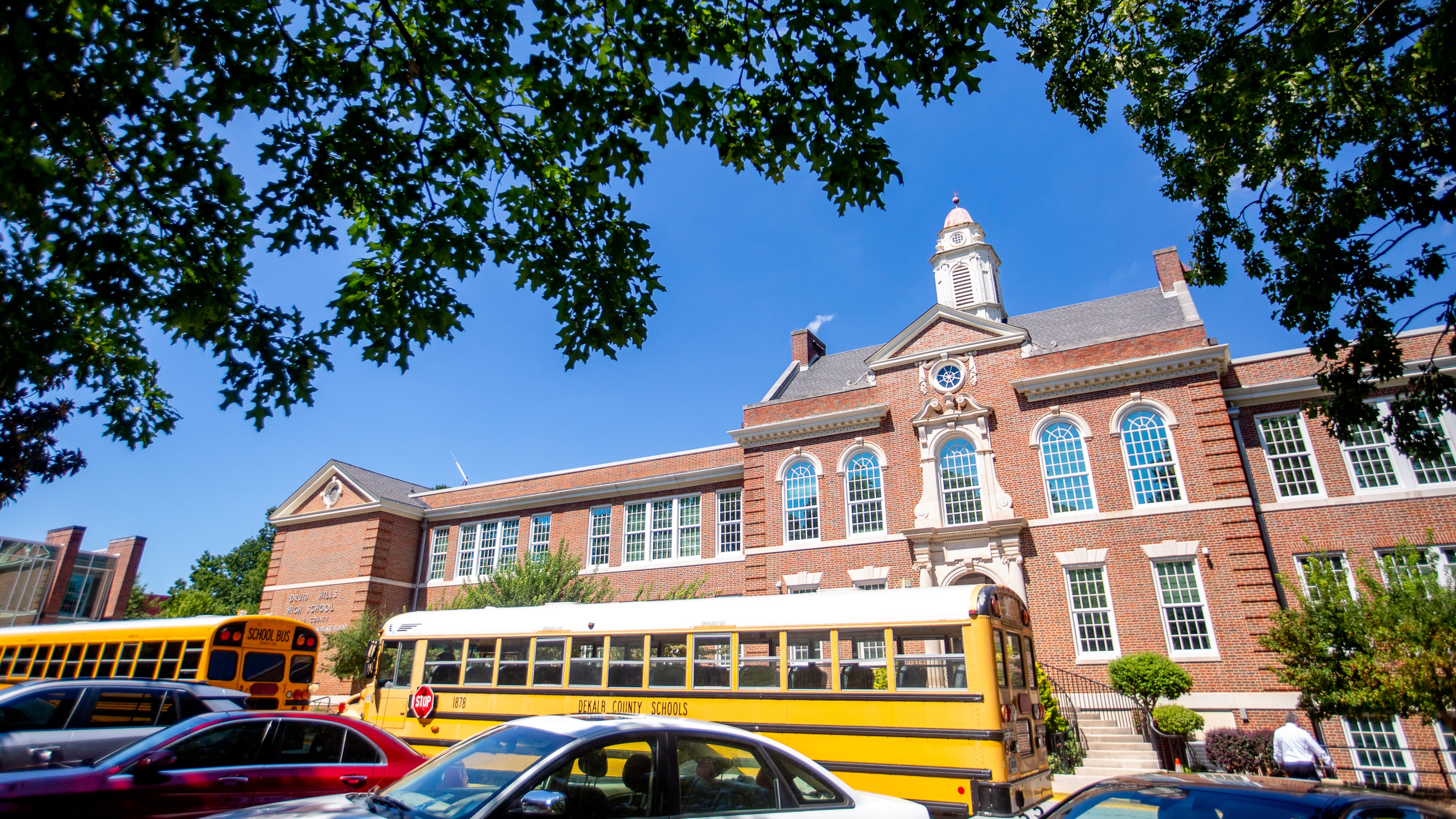 DeKalb County School District officials were exploring whether it made more sense to build a brand new Druid Hills High at a different location. (Jenni Girtman for The Atlanta Journal-Constitution)