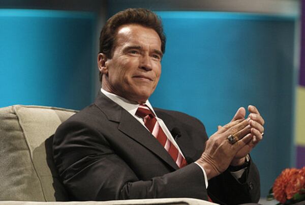 California Gov. Arnold Schwarzenegger.