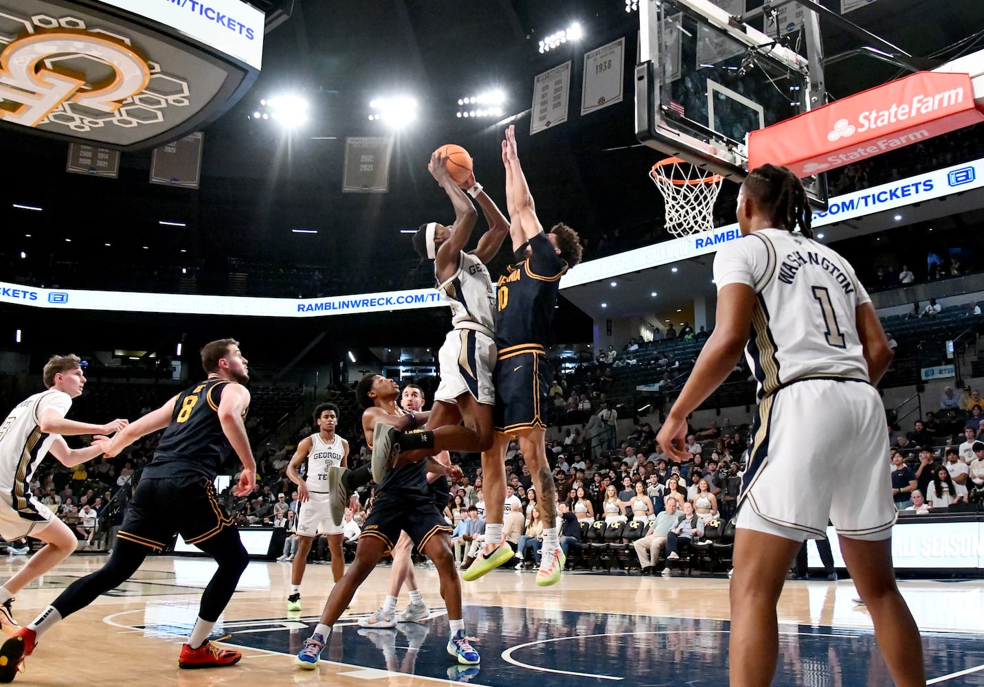 Georgia Tech vs California Basketball