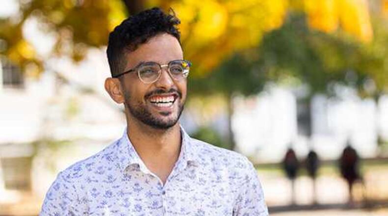 Emory University senior Ahmed Aljohani has been awarded a 2022 Rhodes Scholarship. Photo Credit: Emory University.