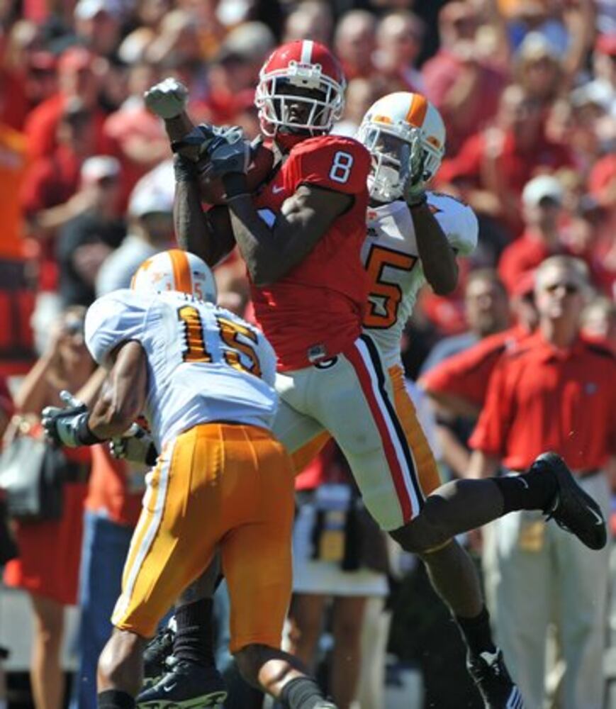 A.J. Green prepares for NFL draft