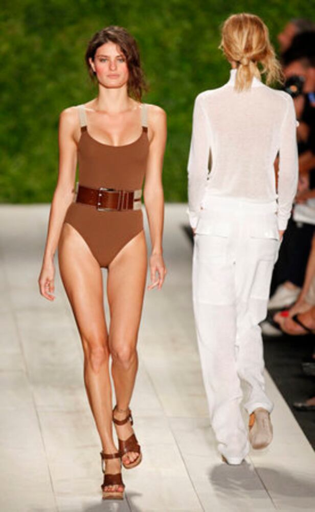 Michael Kors' flirty fashions for Spring 2011