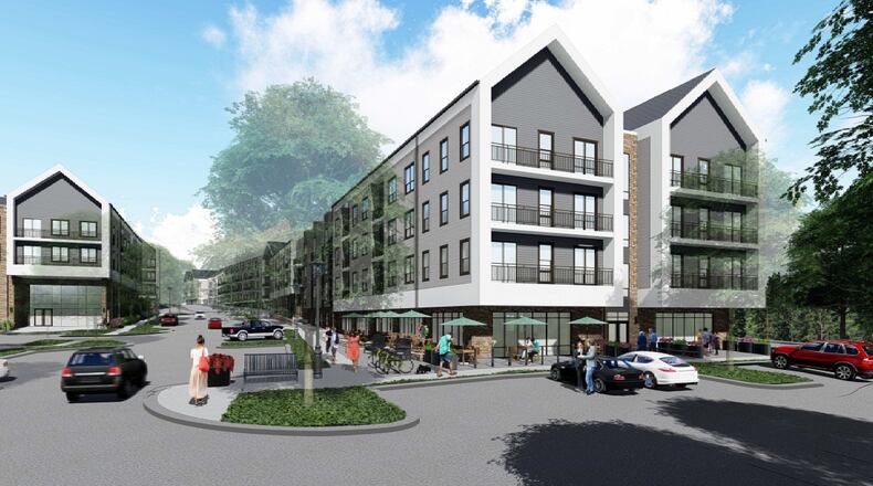 The Everett is a new mixed-use development with 276 residential units planned for Suwanee.