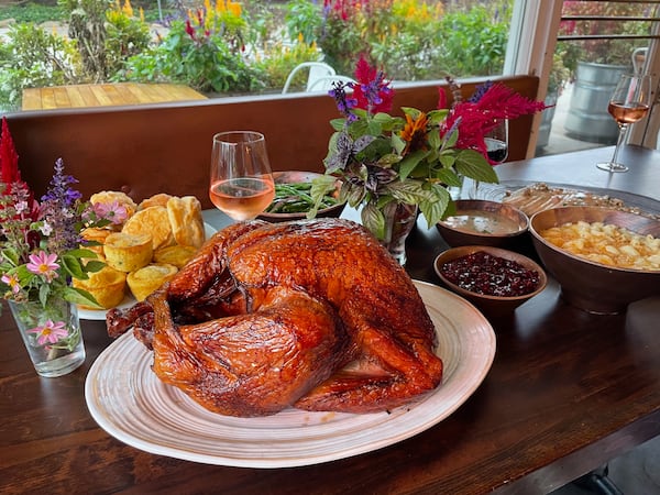 Pick up a Thanksgiving feast from Sweet Auburn Barbecue. (Courtesy of Sweet Auburn Barbecue)