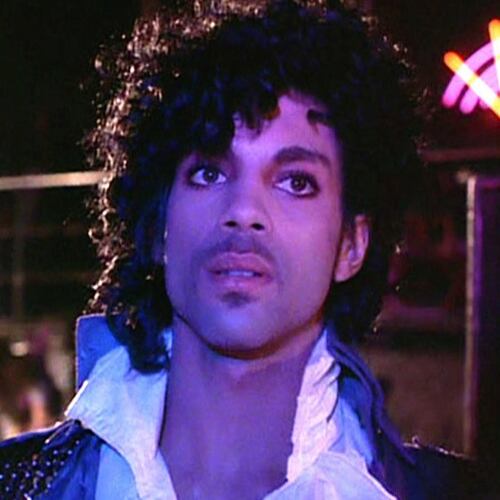 Prince starred in and wrote the Oscar-winning soundtrack for the 1984 film “Purple Rain.” (Courtesy of Warner Bros.)