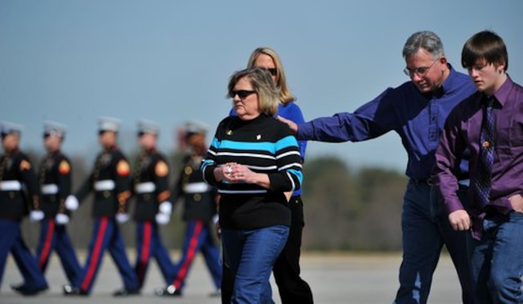 Fallen Georgia Marine returns