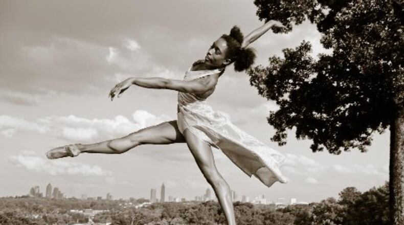 Kiara Felder of Wabi Sabi, which begins a run of five outdoor performances at different metro sites on Aug. 21 at the Atlanta Botanical Garden. CONTRIBUTED BY JONAH HOOPER