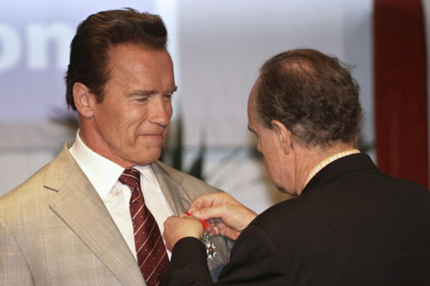 Arnold Schwarzenegger returns as "The Governator"
