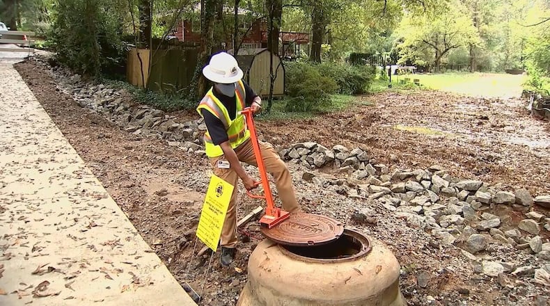 DeKalb County making progress on $1 billion sewer repair project. (Courtesy)