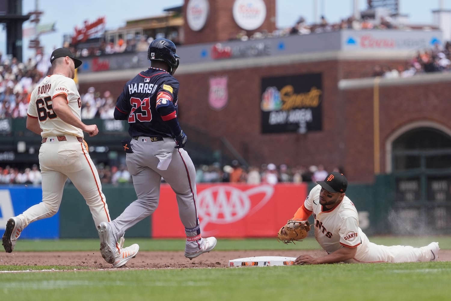 Braves Giants Baseball