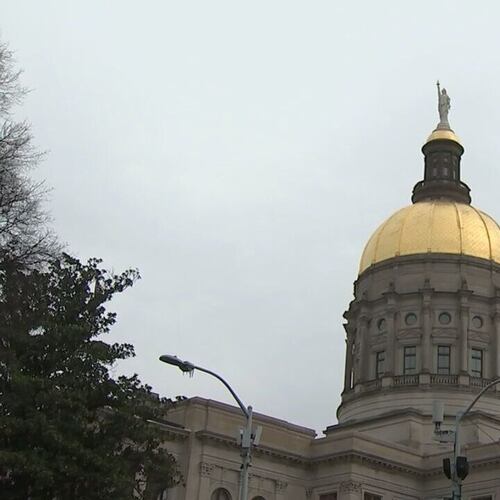 The Georgia state Capitol in Atlanta. Georgia needs to call a special session, redraw the political maps and delay the House primaries if needed, says Rep. Buddy Carter. (Jason Getz/AJC)
