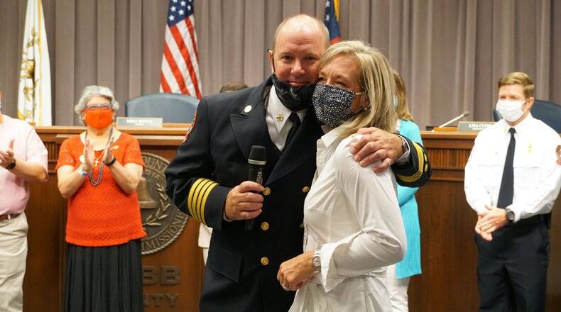 William T. Johnson was appointed as the new fire chief for Cobb County Fire and Emergency Services.