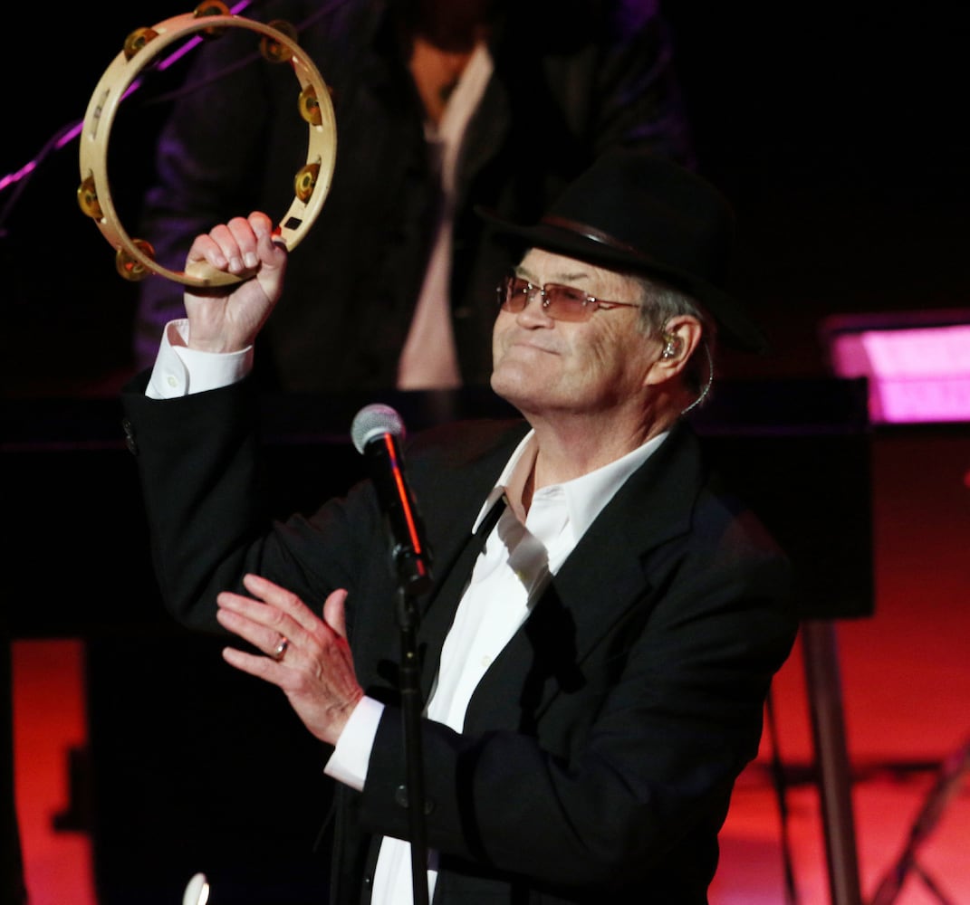 The Monkees Farewell Tour played to a sold-out Atlanta Symphony Hall on Friday, October 8, 2021. The two surviving members of the iconic '60s band, Micky Dolenz and Michael Nesmith, played most of their pop classics for their nostalgic fans. (Photo: Robb Cohen for The Atlanta Journal-Constitution)