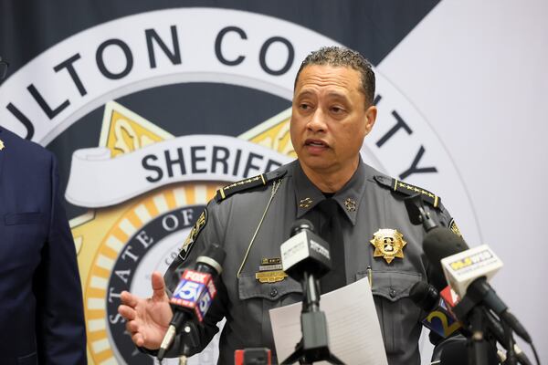Fulton County Sheriff Patrick Labat (Jason Getz/AJC)