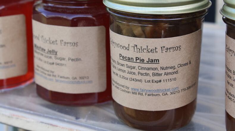Kimberly Conner has 170 different recipes for jams, marmalades, preserves and jellies. Some are perennial favorites, like pecan pie, but others are seasonal, like their mayhaw jelly. Photo: Fairywood Thicket