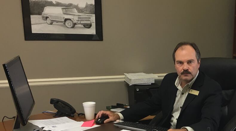 Laurens County Superintendent Daniel Brigman is working with the sheriff’s department to develop procedures for teachers to carry guns on campus. The school board voted last month to allow it. Arlinda Smith Broady/abroady@ajc.com