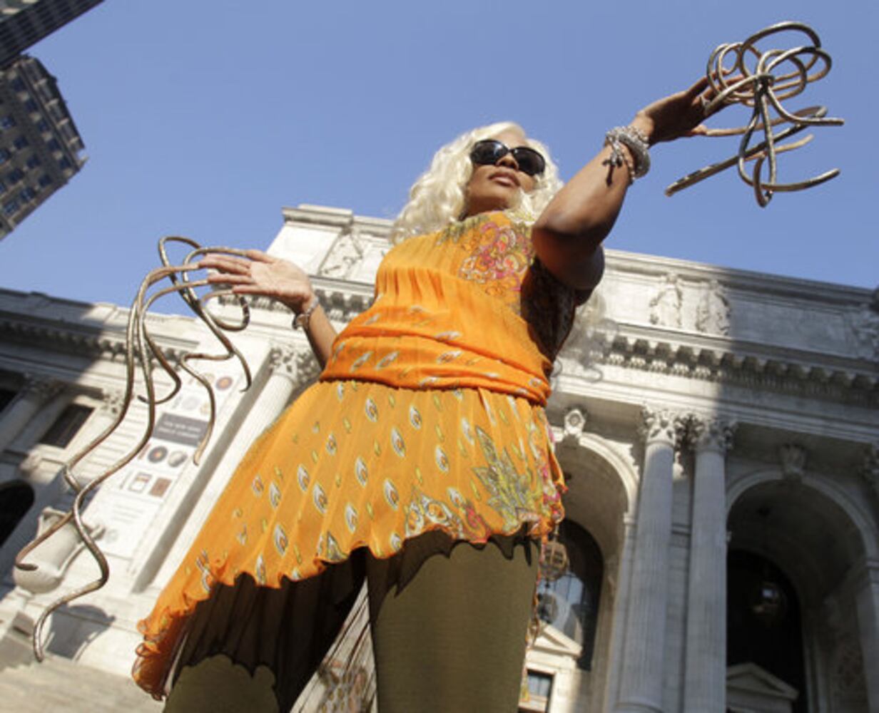 Chris "The Dutchess" Walton and her record-breaking fingernails