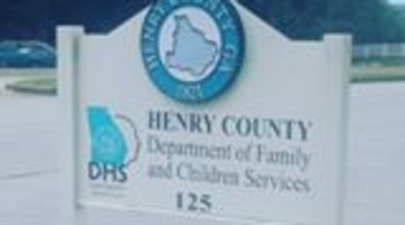 Henry County's DFACS building.