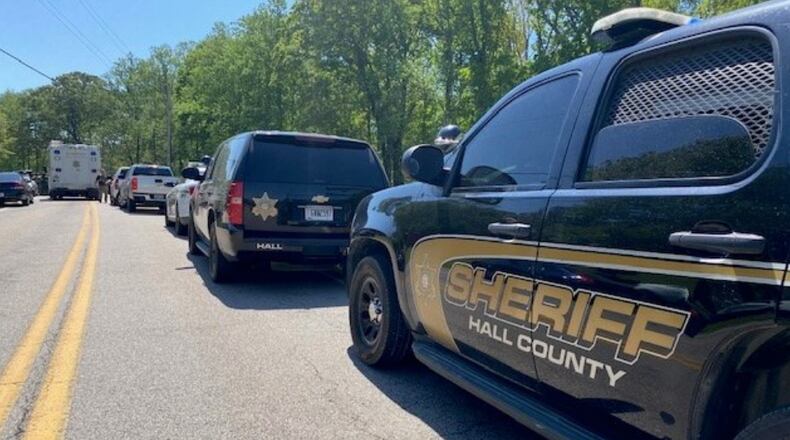 The man's body was found at a location along Talmo Road.