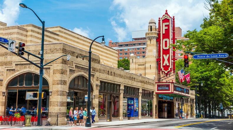 On Feb. 11 rain or shine, self-guided tours will be presented by the Georgia Trust for Historic Preservation of such historic Atlanta theaters as the Fox Theatre. (Courtesy of Fox Theatre Institute)