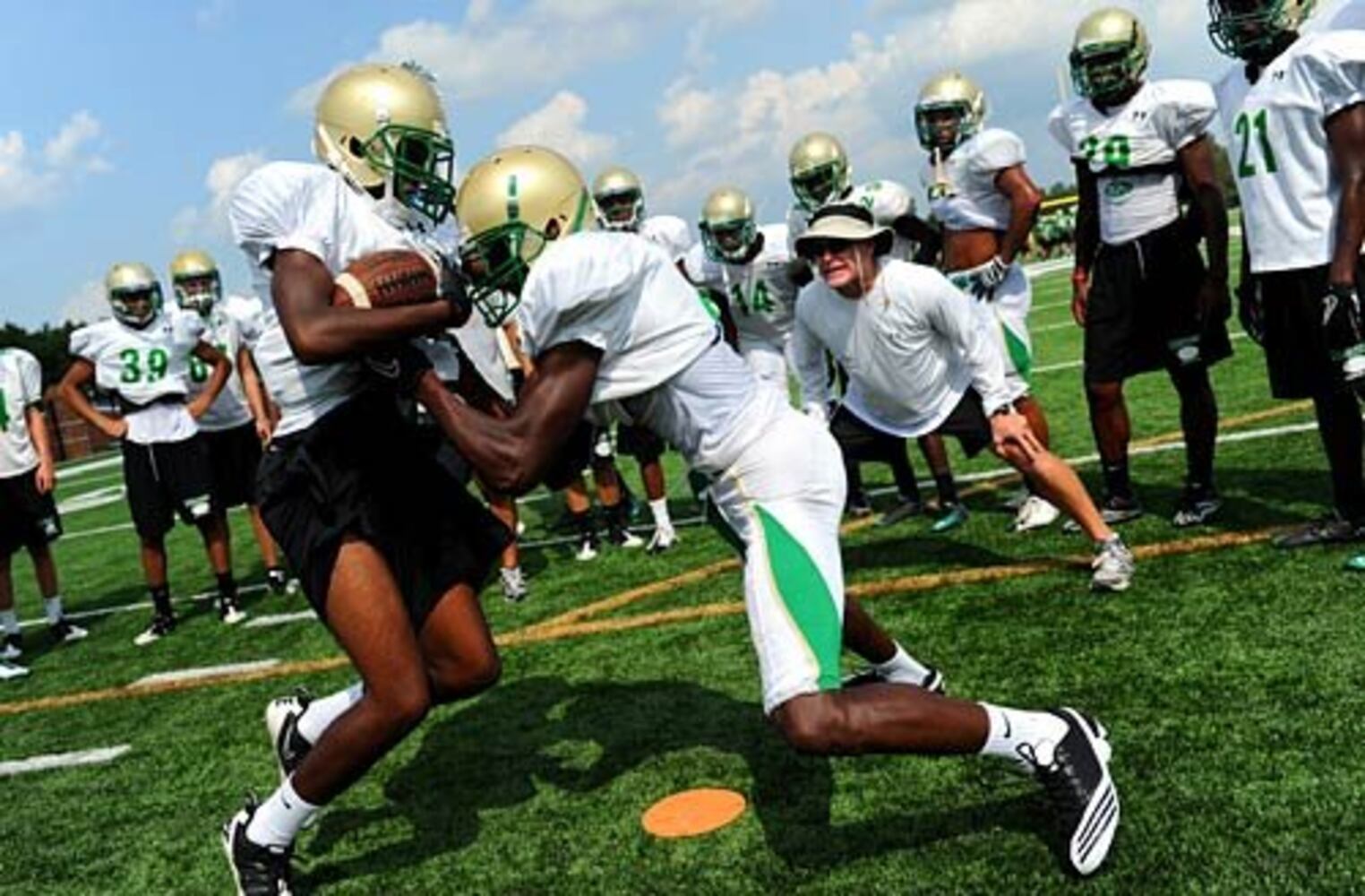 High school football: Summer workouts