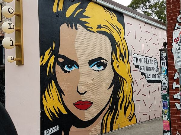 This mural, painted by Chris Veal, is one of more than 800 pieces of street art that Art Rudick has mapped out throughout the city at streetartmap.org. Contributed by Art Ruidick
