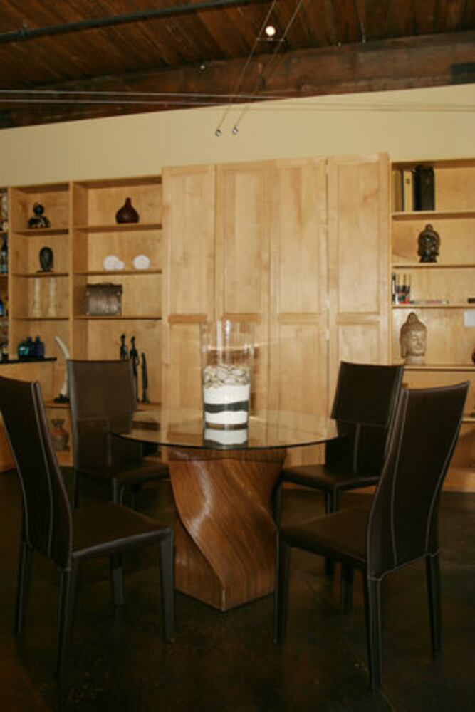 Industrial vibe rules in Castleberry Hill loft
