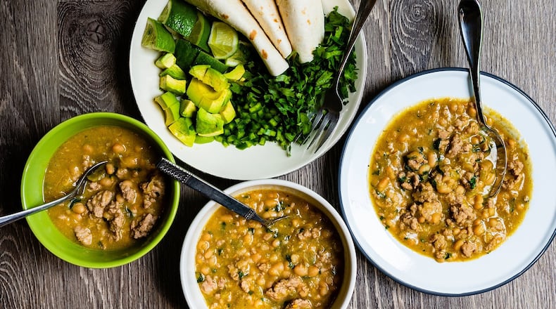 Quick Pork Green Chili. CONTRIBUTED BY HENRI HOLLIS