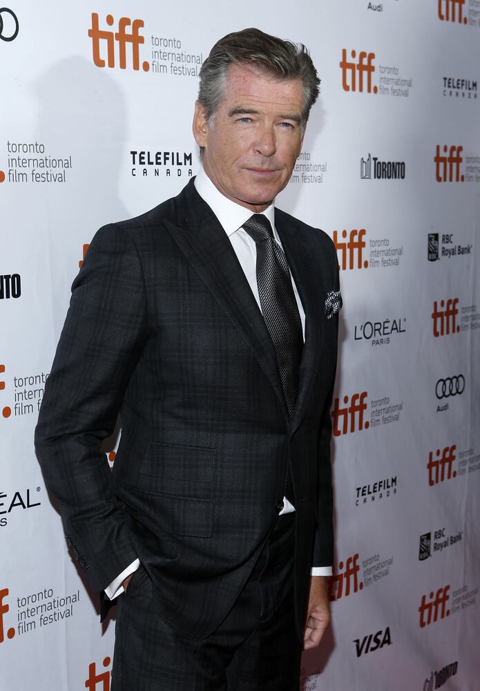 Pierce Brosnan: Clean-shaven