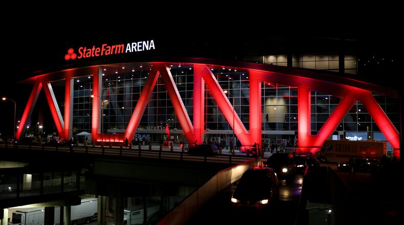 State Farm Arena.