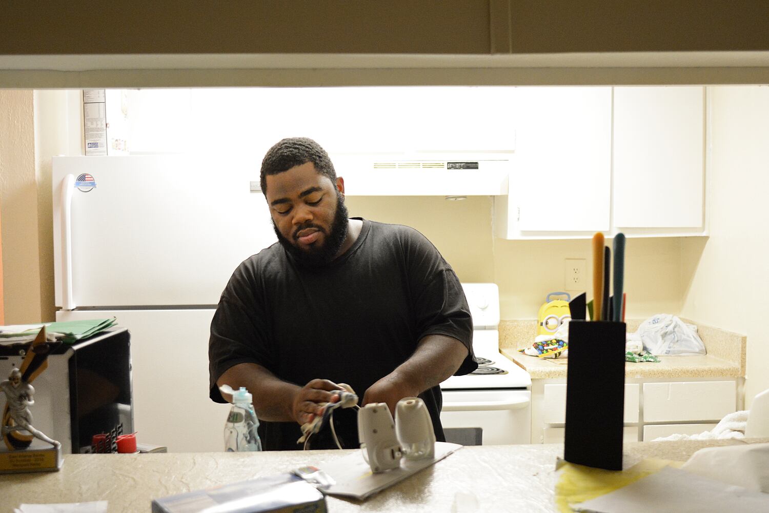 Wash the dishes