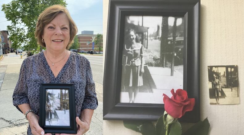 Chris Harrison was reunited with a small photograph of her mother nearly eight months after it was stolen in Portland. She has since made several copies of it.