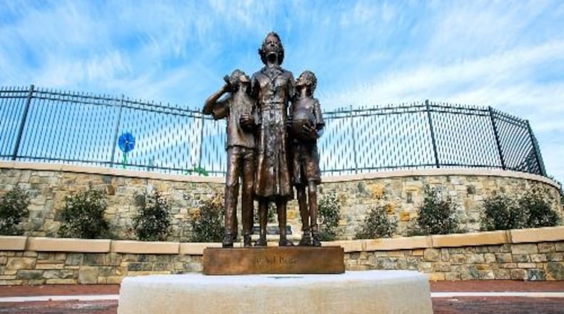 One of nine Georgia cities to receive the Visionary City Award, Marietta is recognized for the creation of Elizabeth Porter Park “to honor a beloved community member and give an historic African-American community improved recreation options.” (Courtesy of Marietta)