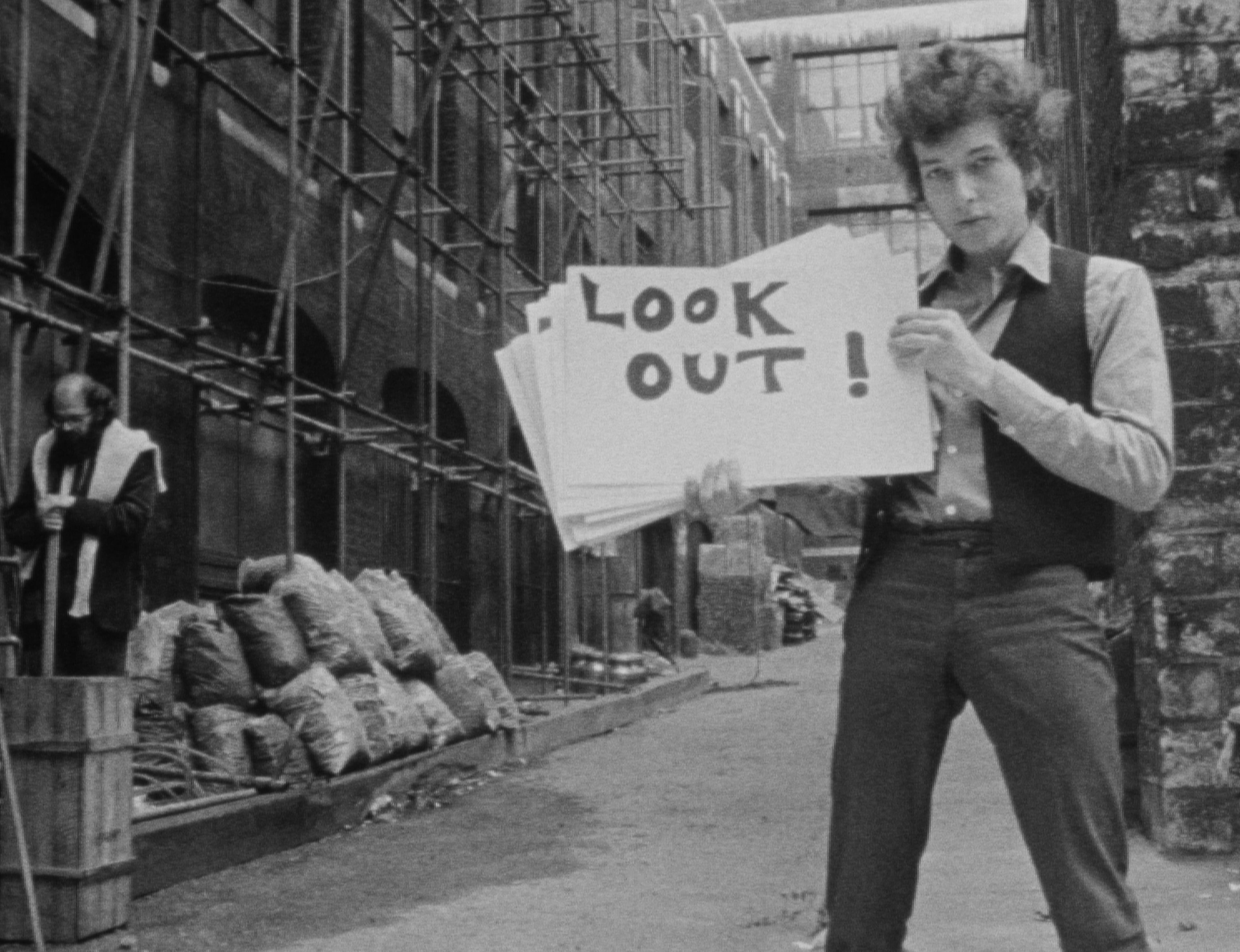 Movie still from the 1967 Bob Dylan documentary "Dont Look Back" from director D.A. Pennebaker, Film Love Atlanta screens July 31 at the Plaza Theatre. (Courtesy of Pennebaker Hegedus Films)