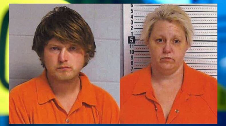 Bryan Sears and Keshia Martin Black are accused of vandalizing the Walk of Heroes Veterans War Memorial in Rockdale County in December.