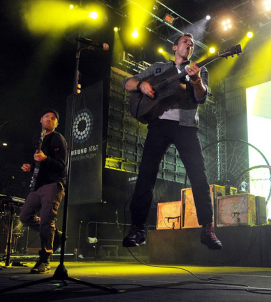 Coldplay at the Samsung AT&T Summer Krush