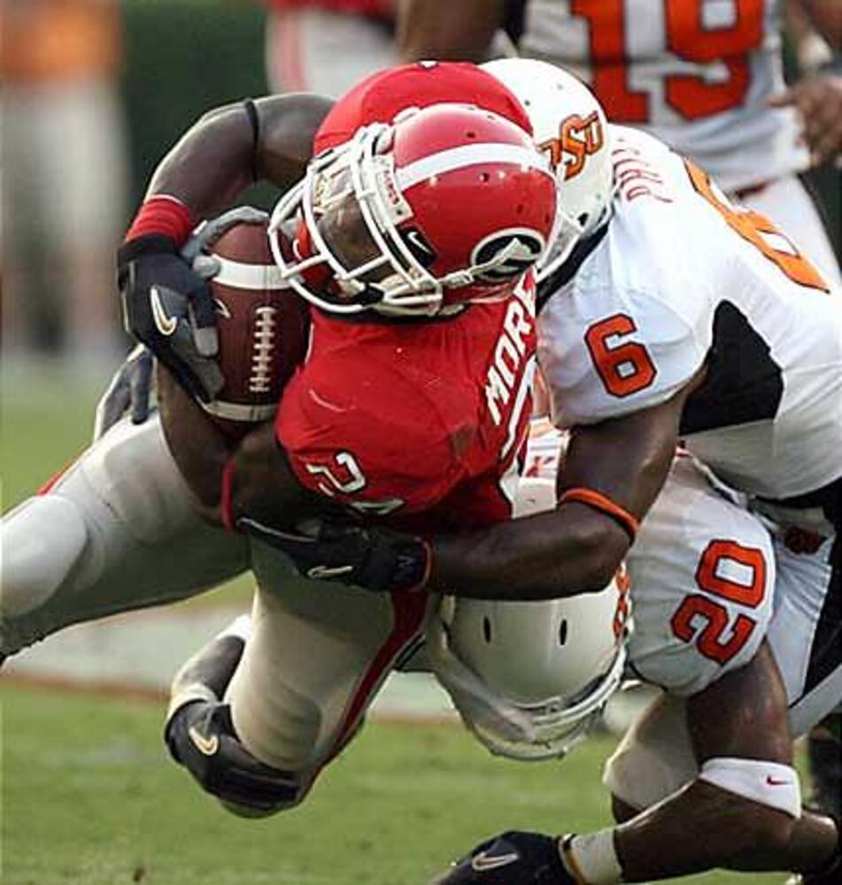 Georgia Bulldogs 35, Oklahoma St. 14 (2007)