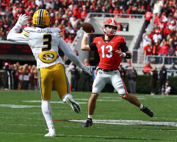 Georgia football-Missouri-game time-TV Network-week 5