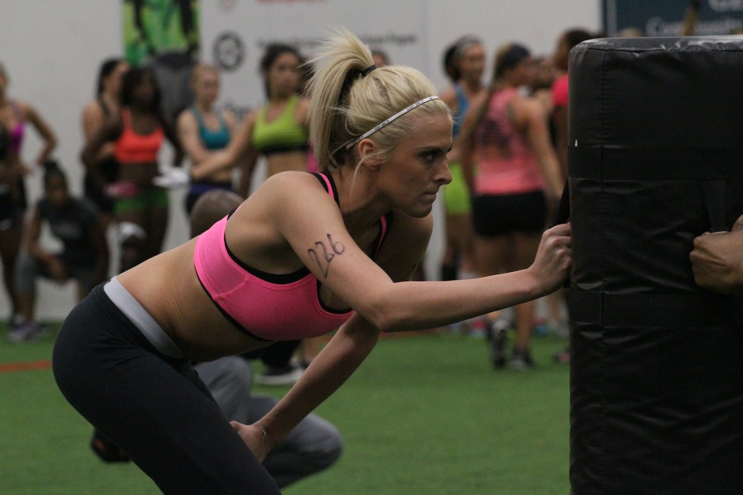 Lingerie Football tryout for Atlanta Steam
