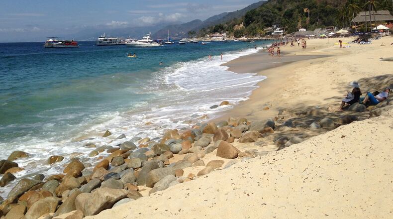 Playa Las Animas in Puerto Vallarta, Mexico.