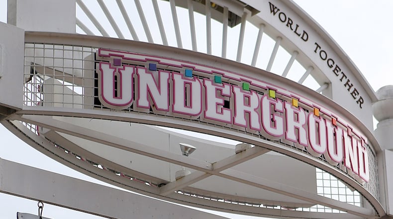Underground Atlanta is the famous shopping mall in the heart of downtown Atlanta. It is both at-times revered and reviled, and has been at the core of the city's most famous historical episodes, from Freaknik to New Year's Eve to Black Lives Matter protests.