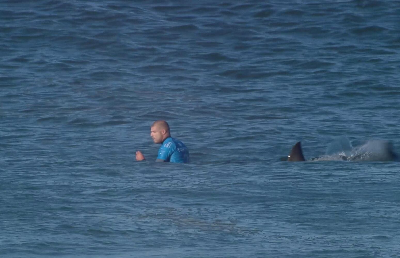 Shark attacks surfer Mick Fanning live on TV