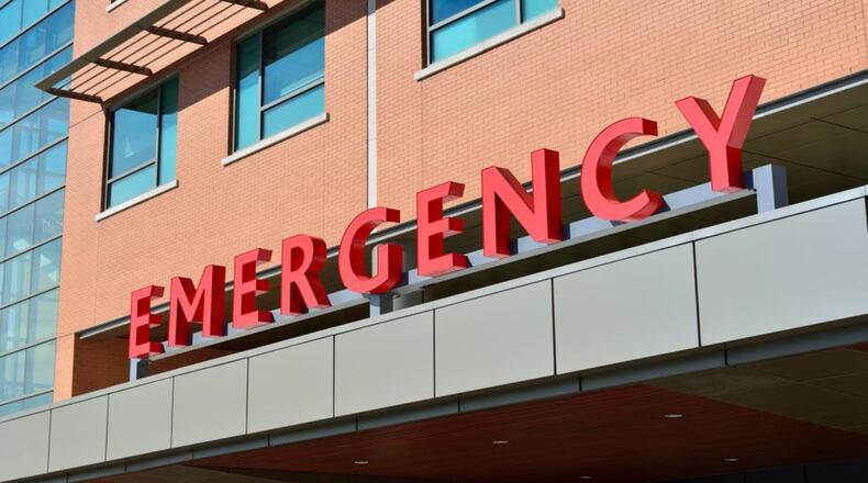 Stock photo of an emergency room.