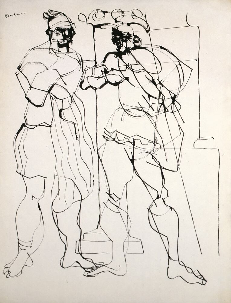 Works from "Romare Bearden: A Black Odyssey"