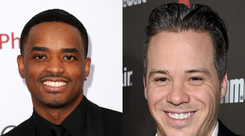 Larenz Tate and Michael Raymond-James co-star in the upcoming NBC series "Game of Silence." CREDIT: Getty Images