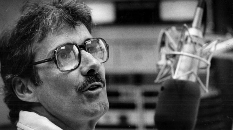 April 21, 1980 - Bobby Harper, DJ on radio station WKLS. (Calvin Cruce/AJC staff) 1980