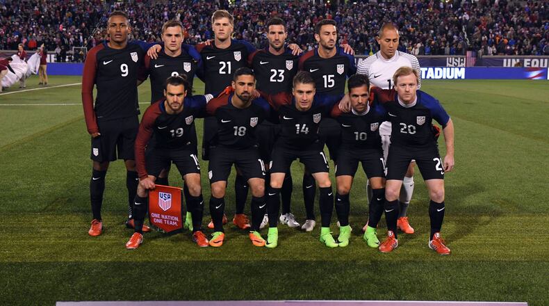 Walker Zimmerman was in the starting 11 for the U.S. men’s national soccer team against Jamaica on Friday. (Christopher Hanewinckel/USA Today)